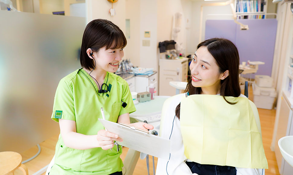 女性スタッフも在籍